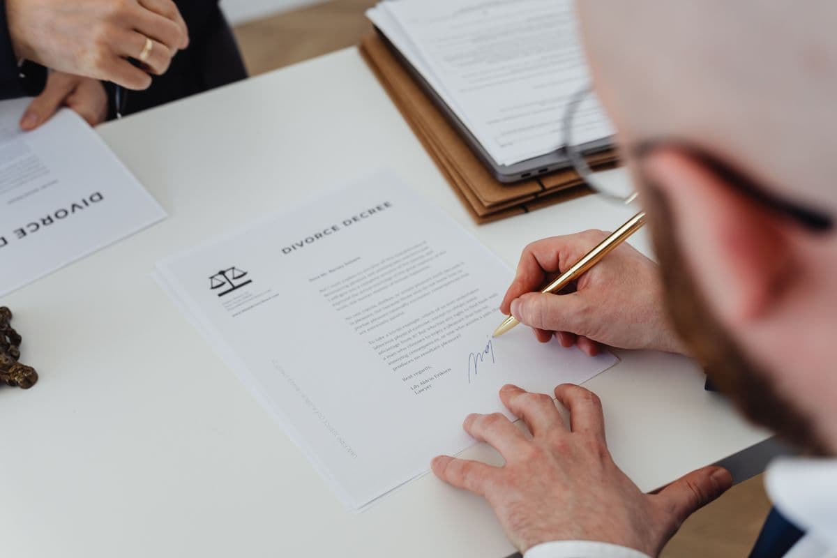 Signing business documents