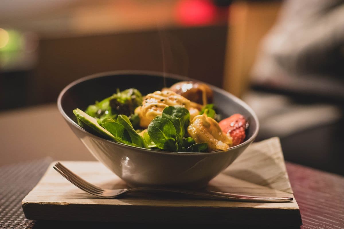 A fresh vegetable salad
